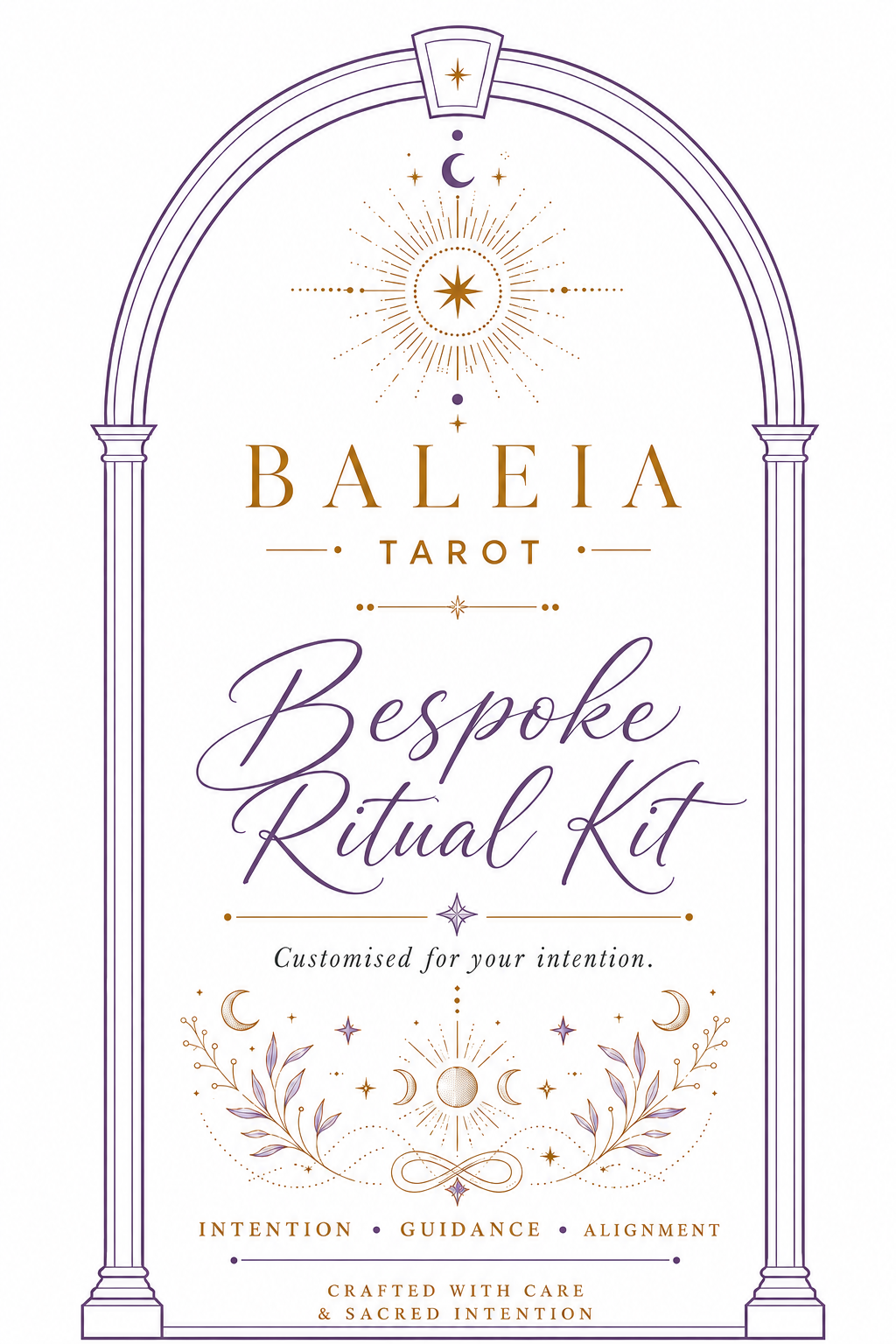 Baleia Tarot Bespoke Ritual Kit 個人訂製儀式工具包產品設計